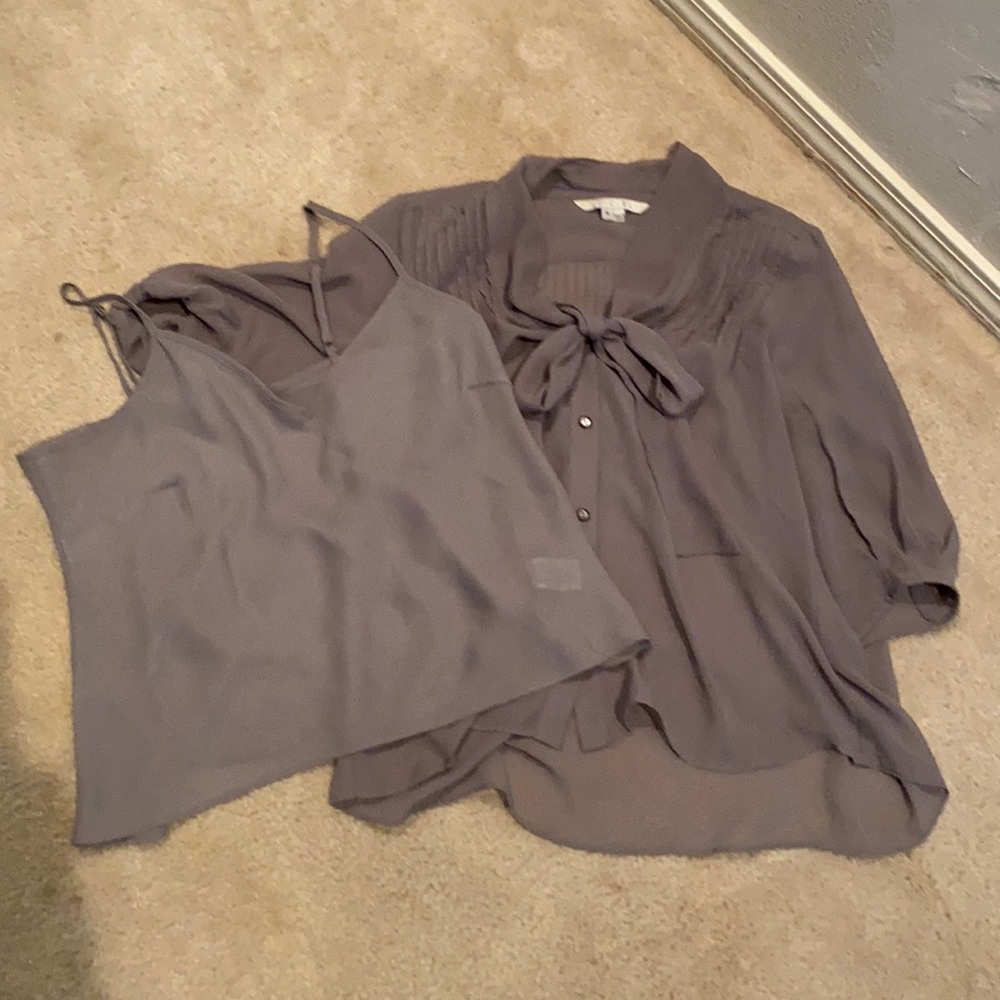 Two piece blouse